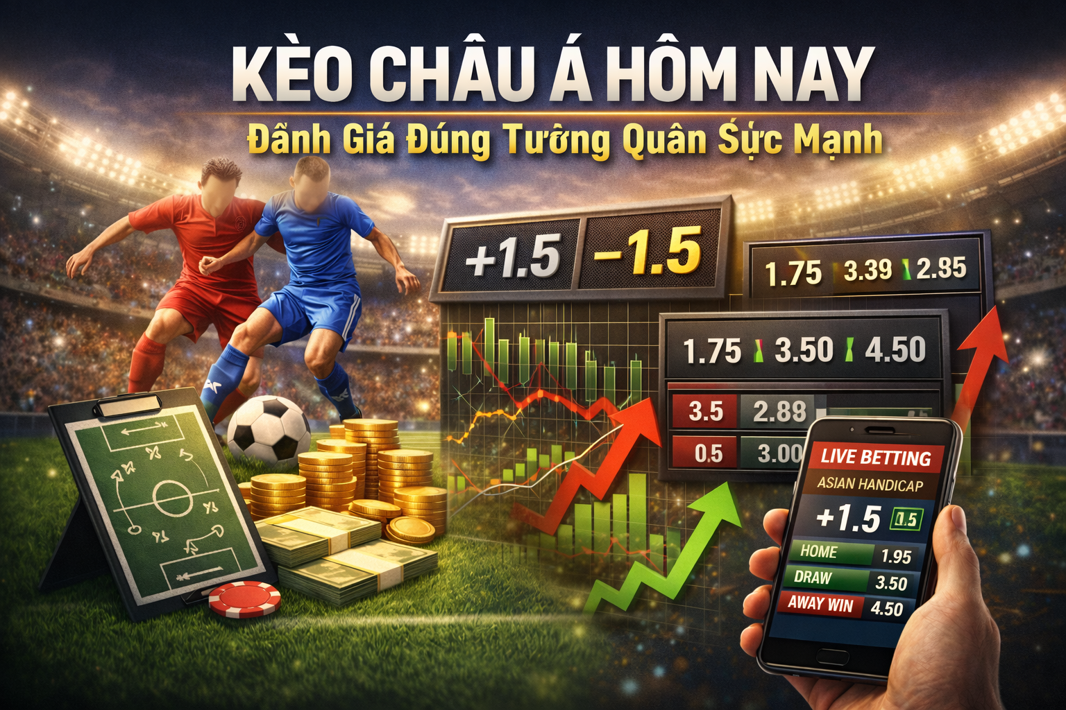 Kèo châu Á và cược bóng đá