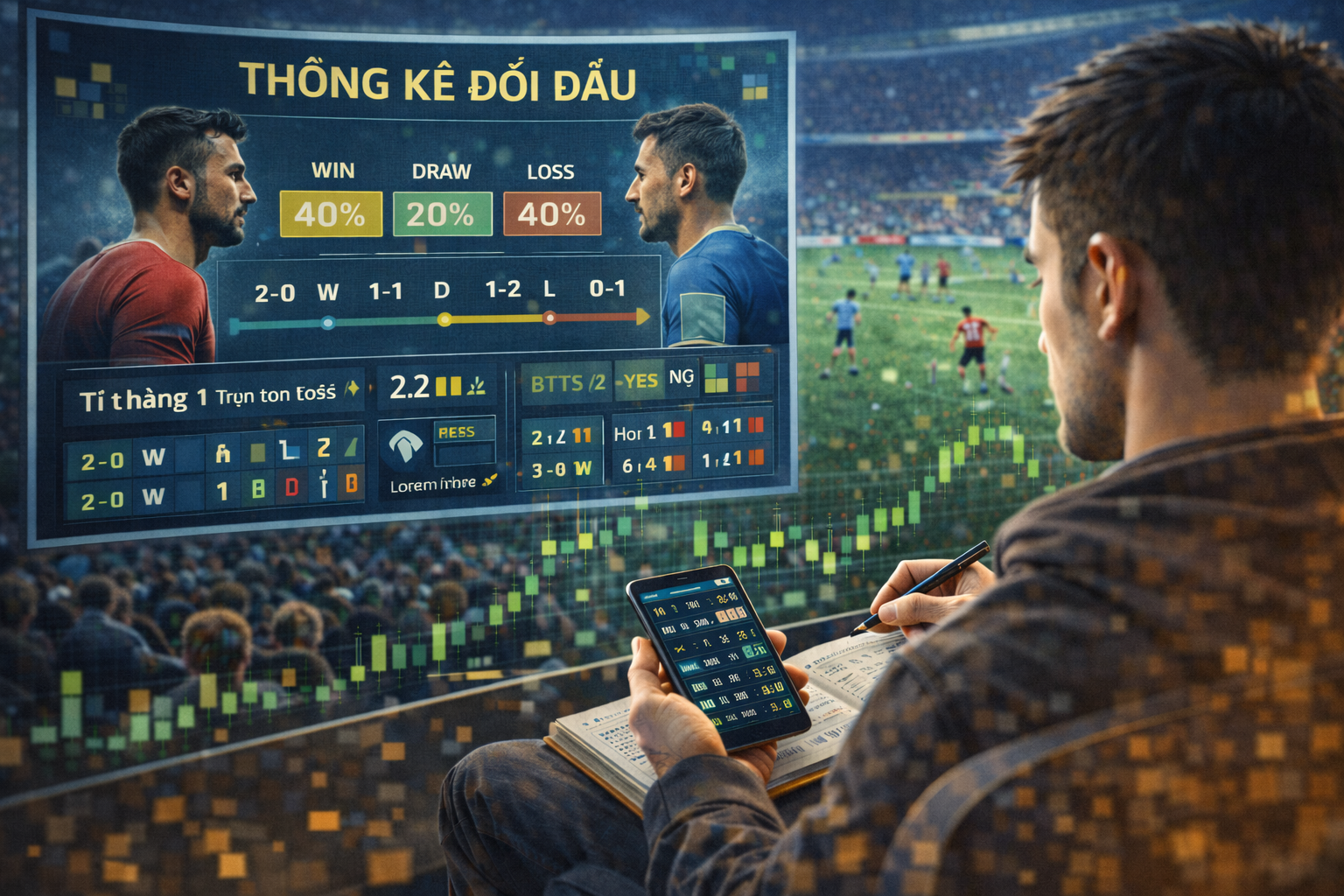 Phân tích thống kê trận đấu bóng đá